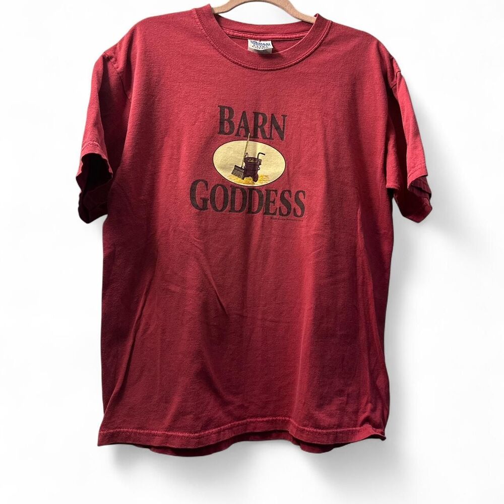 Unbranded Men's Red and Burgundy T-shirt